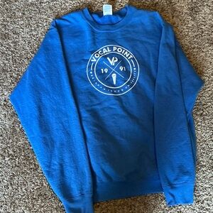 Blue Crewneck Sweater